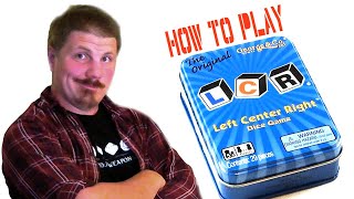 How to play Left Center Right LCR Dice games [upl. by Yllim]