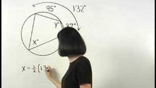 Inscribed Angles  MathHelpcom  Geometry Help [upl. by Abby]