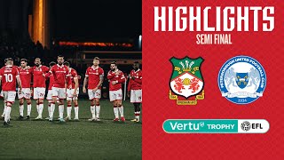 HIGHLIGHTS  Wrexham AFC v Peterborough United [upl. by Ravens687]