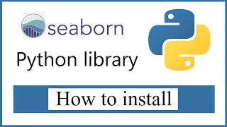 How to install SeaBorn Python library [upl. by Santa]