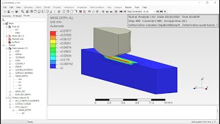 PrePoMax amp CalculiX  Wear analysis [upl. by Ashford]