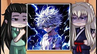 Zoldyck Family React To Killua  Hunter X Hunter  Gacha Club [upl. by Aikkin]