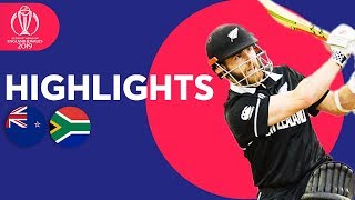 Final Over Drama  New Zealand vs South Africa  ICC Cricket World Cup 2019  Match Highlights [upl. by Edwards898]