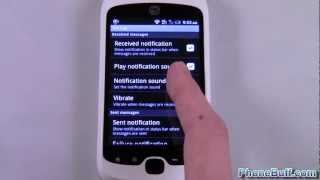 How To Set Text Message Notification SoundRingtone for Android [upl. by Nomyaw]