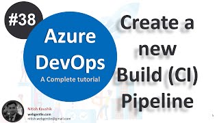 38 Create Build Pipeline in Azure DevOps  Azure DevOps tutorial for beginners [upl. by Quince927]