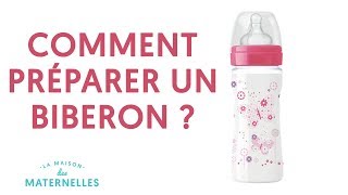 Comment préparer un biberon [upl. by Ttenyl]