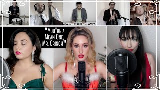 “You’re a Mean One Mr Grinch” Cover by Robyn Adele ft Virginia Cavaliere and Brielle Von Hugel [upl. by Hcirteid]