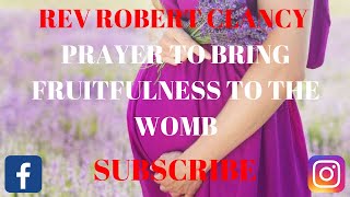 PRAYER TO BRING FRUITFULNESS TO THE WOMB [upl. by Anawyt]