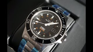 Glycine Combat Sub GL0185 42 One Of The Best Swiss Automatic Dive Watches Under 700 unboxing [upl. by Yl208]