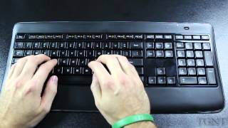 Logitech Wireless Keyboard K800 Review [upl. by Htrag779]