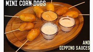 DIY Vegetarian Corn Dog Batter [upl. by Deland]