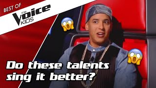 TOP 10  SURPRISE Coach SING ALONGS during the Blind Auditions in The Voice [upl. by Assenab]