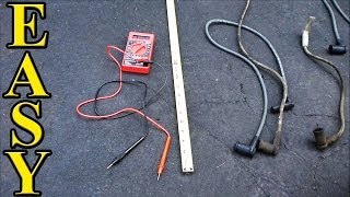 How to Test Spark Plug Wires [upl. by Engedi920]