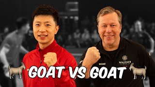 Ma Long vs Jan Ove Waldner  GOAT Battle [upl. by Eiruam]