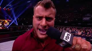 Full Mjf promo AEW Dynamite￼ 6122 [upl. by Aenert41]