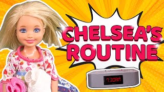 Barbie  Chelseas Morning Routine  Ep117 [upl. by Lamprey]