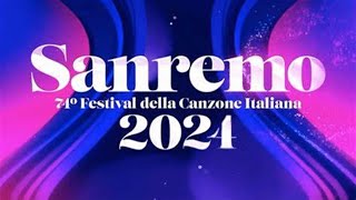 Sanremo 2024  Canzoni Lyricstesti  2parte [upl. by Madoc848]