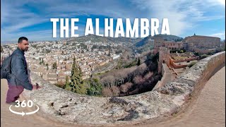 Escape Now The Alhambra in 360° VR  A Guided Journey Through Time in Islamic Spain [upl. by Allista]