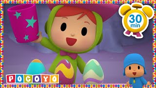 🐰 POCOYO in ENGLISH  Pocoyos Easter Picnic 30 min  Full Episodes VIDEOS and CARTOONS FOR KIDS [upl. by Gamal227]