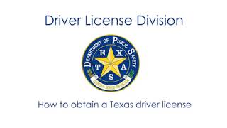 How To Obtain a Texas Driver License [upl. by Aidualc]