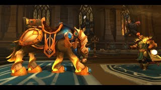 Paladin Class Mount and full Questline  Highlords Charger  WoW Legion Patch 72 [upl. by Nolrah74]