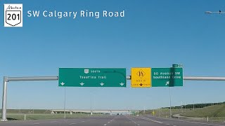 AB 201  SW Calgary Ring Road Southbound [upl. by Mailiw745]