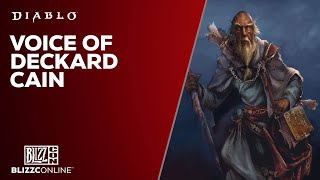 BlizzConline 2021  Diablo The Voice of Deckard Cain [upl. by Maddy]