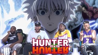 Killua Saves Knuckle Hunter x Hunter 117 amp 118 REACTIONREVIEW [upl. by Fagen]