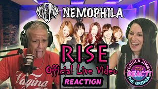 ANGELIC SAVAGERY  NEMOPHILA  RISE LIVE  REACTION [upl. by Retluoc]