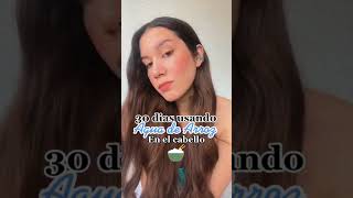 30 DIAS USANDO AGUA DE ARROZ EN MI CABELLO [upl. by Alleroif]