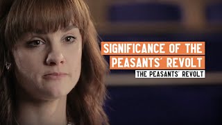 What was the Significance of the Peasants Revolt  3 Minute History [upl. by Ardnohsal]