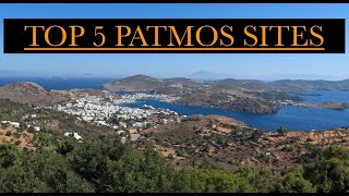 TOP 5 THINGS TO SEE PATMOS GREECE [upl. by Anilet]