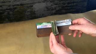 Mitchell Money Clip Wallet  A Closer Look [upl. by Jerroll]