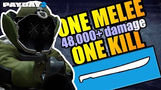 ONE MELEE Dozer Killer build UPDATED 2020 Payday 2 [upl. by Lertnom]