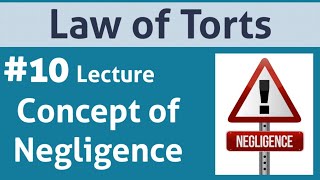 Law of Torts Concept of Negligence 14 [upl. by Nnaeirelav]