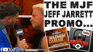 The MJF and Jeff Jarrett Promo Was [upl. by Inattyrb]