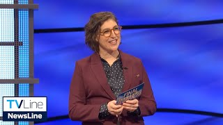 Jeopardy Mayim Bialik For FullTime Host  NewsLine [upl. by Paley]