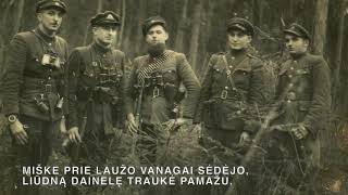 Miške prie laužo video  In The Forest By The Fire  song of the Lithuanian Forest Brothers [upl. by Gosser]