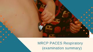 MRCP PACES Station 1 Respiratory section pathological condition [upl. by Krasner214]