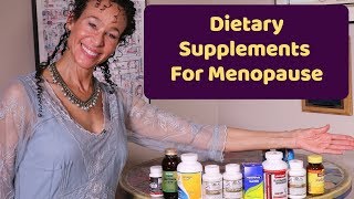 Dietary Supplements for Menopause  122 [upl. by Ahsiyn]