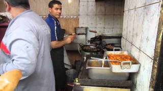 Algeria  Street Food in the Algiers historic Casbah [upl. by Anivlek]