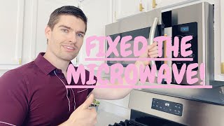 No power or display on Microwave How to fix Over The Range Microwave before replacing DIY repair [upl. by Omsare]