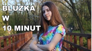 Jak uszyć bluzkę w 10 minut Podstawy szycia [upl. by Gabriele]