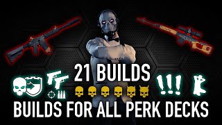 PAYDAY 2  21 DSOD Builds  Builds For Every Perk Deck In The Game 2021 [upl. by Lindberg]