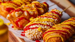 Korean Corn Dogs [upl. by Hacceber891]