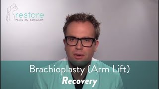 Patient Recovery  Bi Lateral Brachioplasty  Arm Lift [upl. by Eeladnerb]