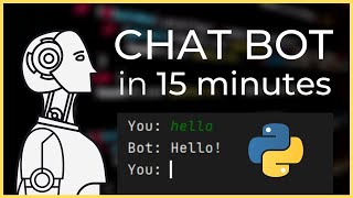 How to create an accurate Chat Bot Response System in Python Tutorial 2021 [upl. by Ainar]