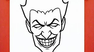 HOW TO DRAW THE JOKER [upl. by Aleece]