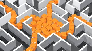 AI Learns to Escape Extreme Maze [upl. by Kussell253]