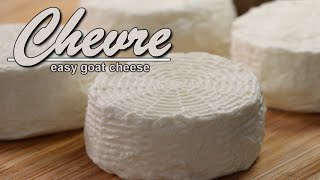 How to Make Chevre  Goat Milk Cheese [upl. by Eahs]